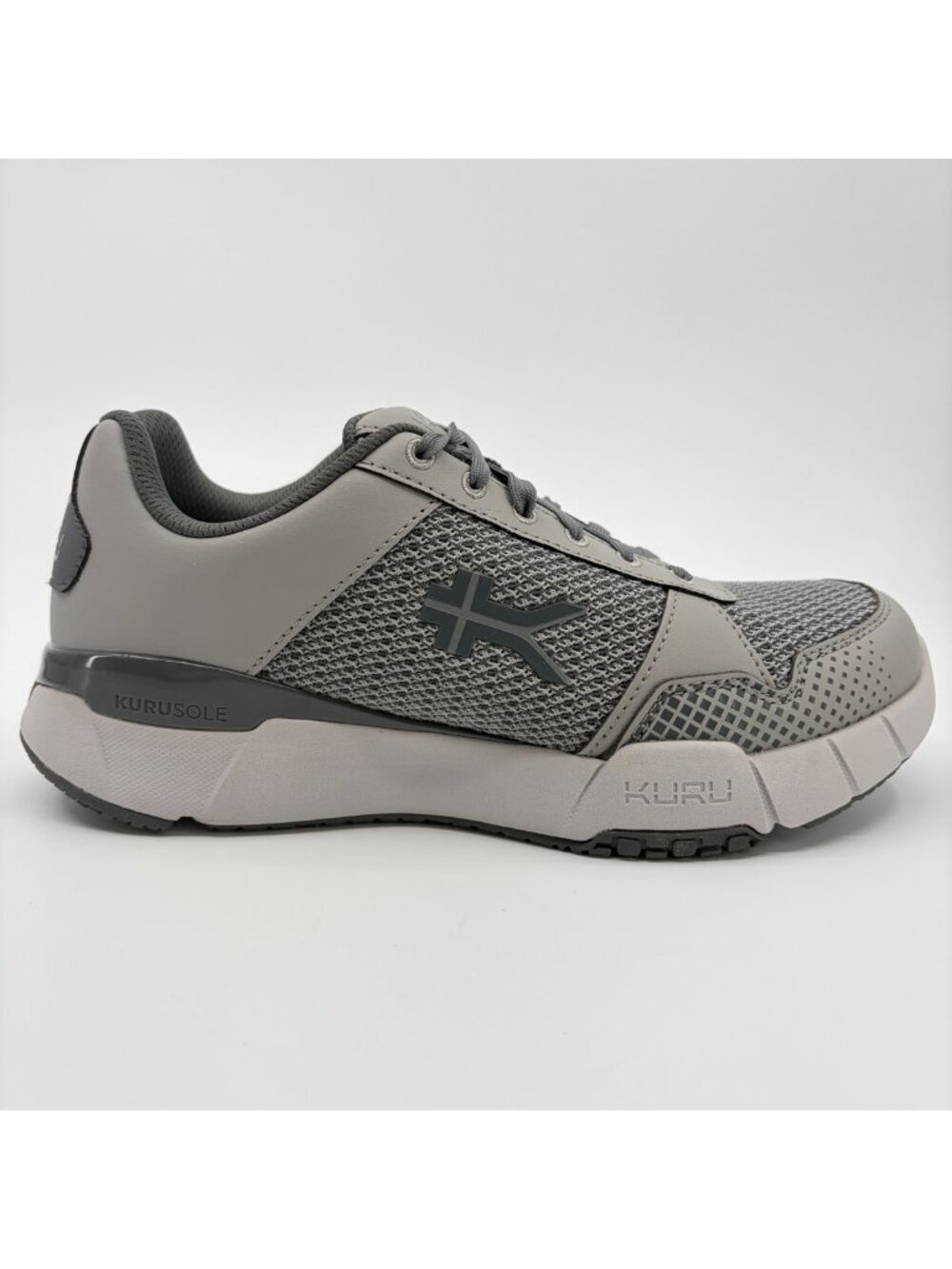 Kuru Quantum 2.0 Mens Size 7.5E Gray Athletic Running Walking Shoes Sneakers